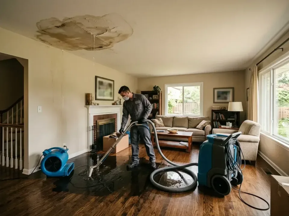 attic-pipe-burst-ceiling-drip-008 — frequently asked questions, Water Damage Restoration & Carpet Care in Union City, PA